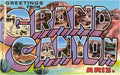 Greetings from Grand Canyon Postcard