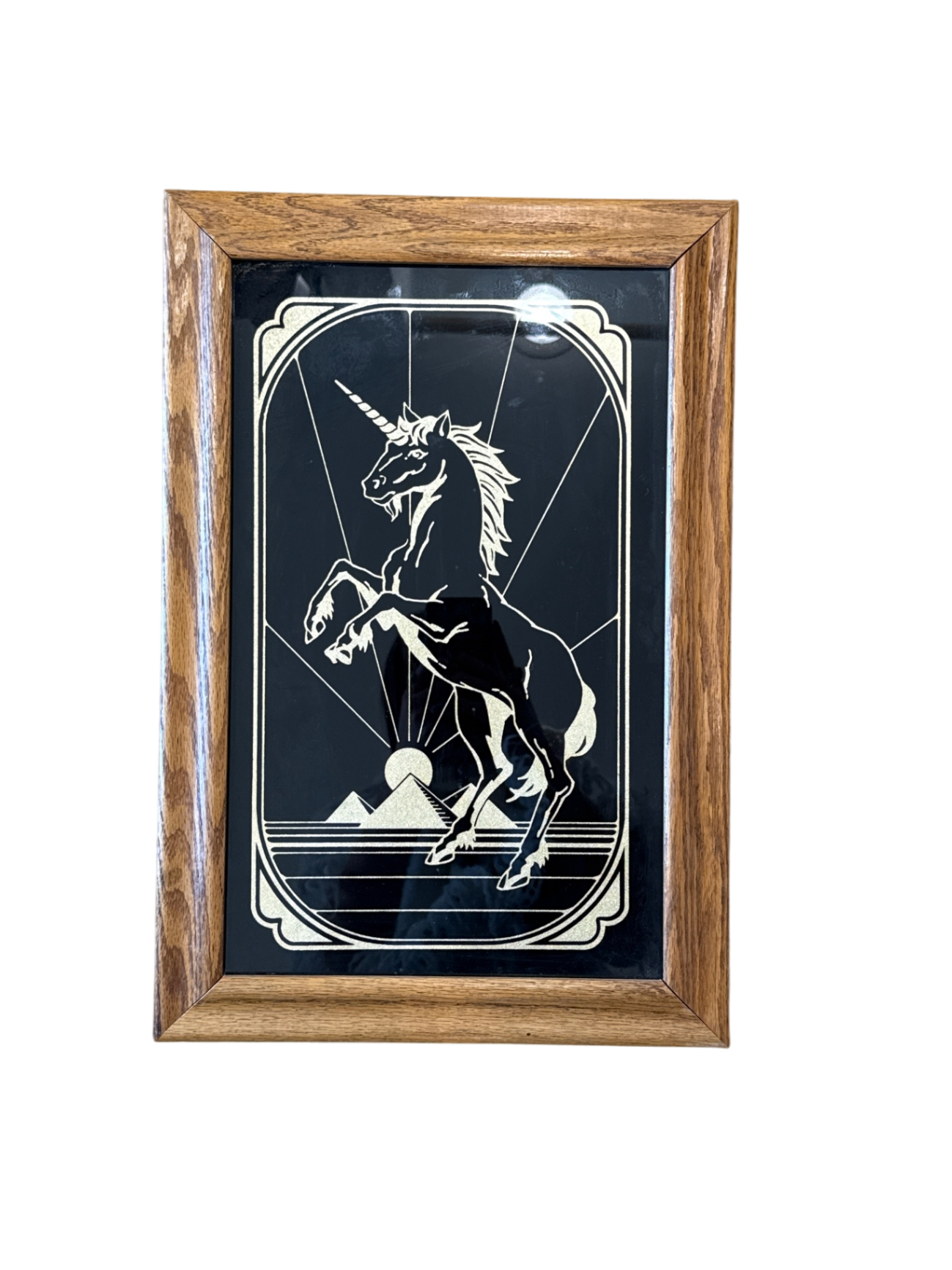 Unicorn Black/Gold Frame