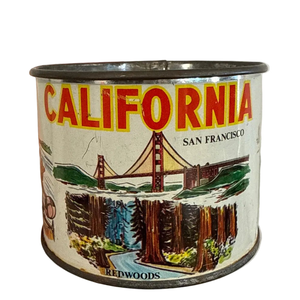 Vintage California Collectors Tin Cup