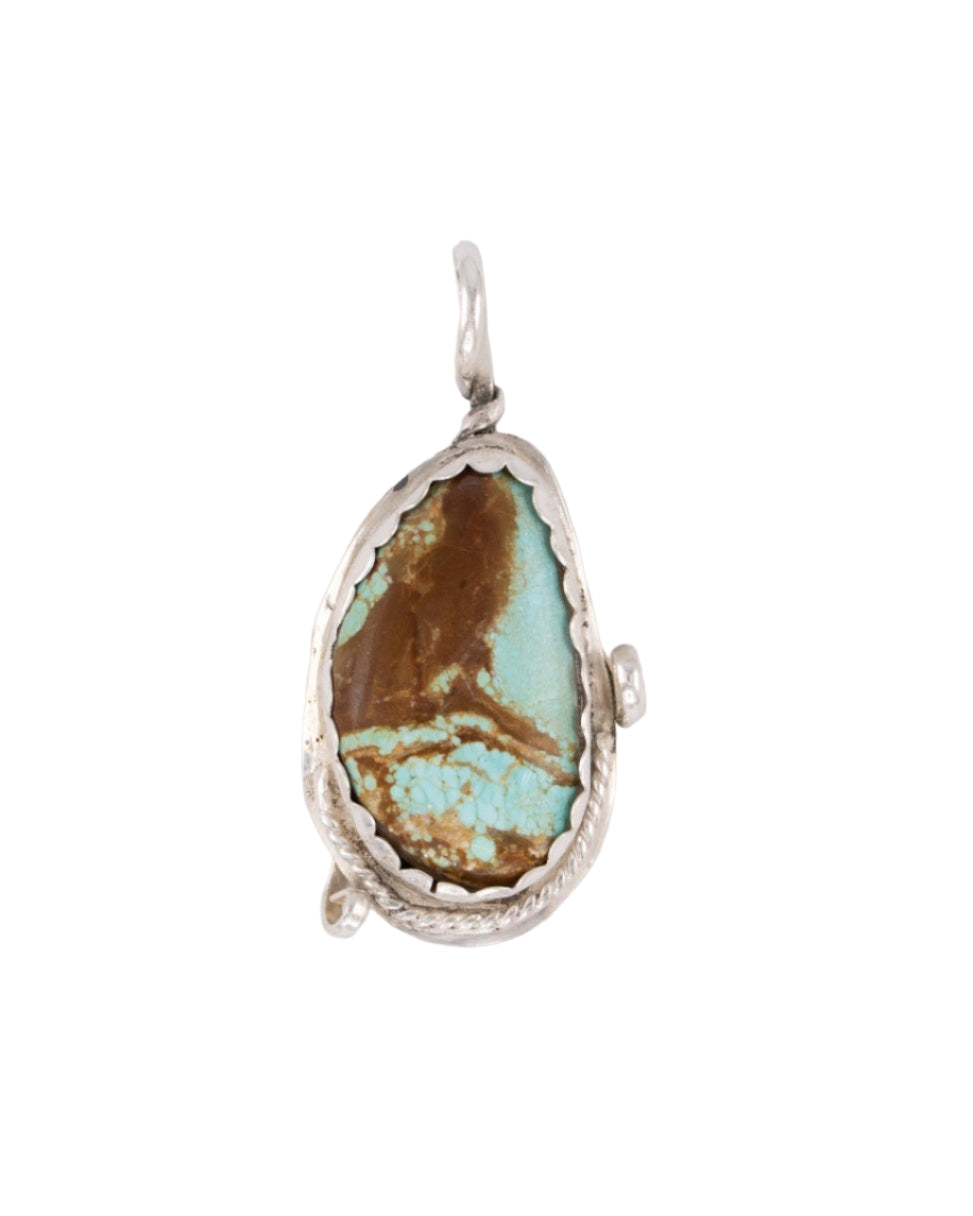 SS Turquoise Pendant