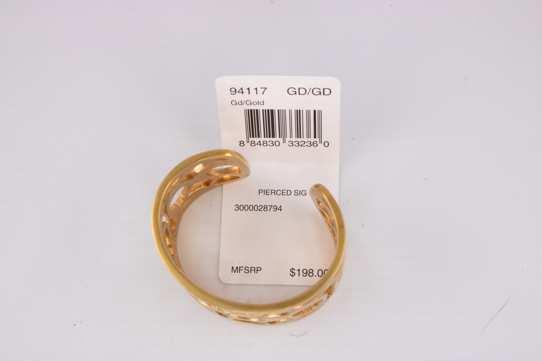Coach Gold Cuff Bracelet