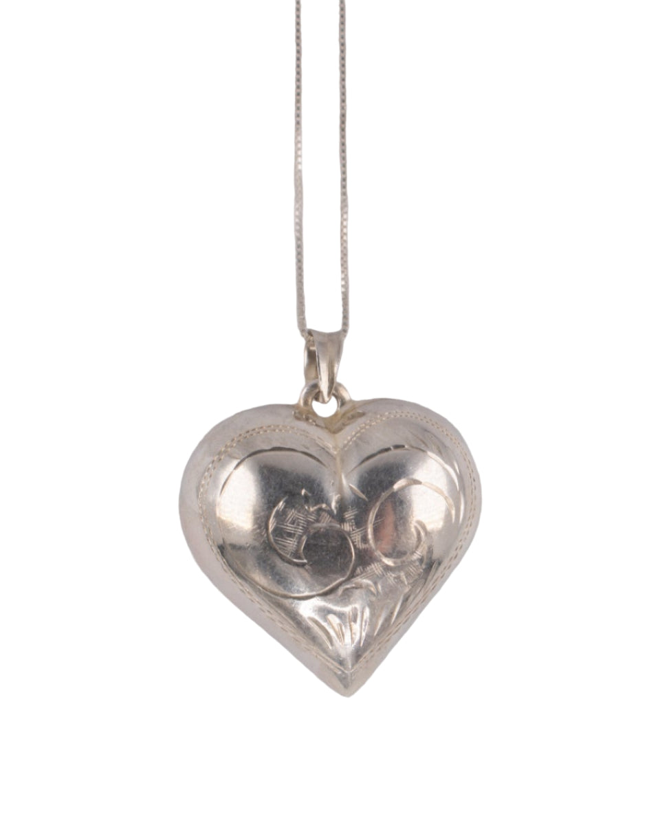 SS Heart Necklace
