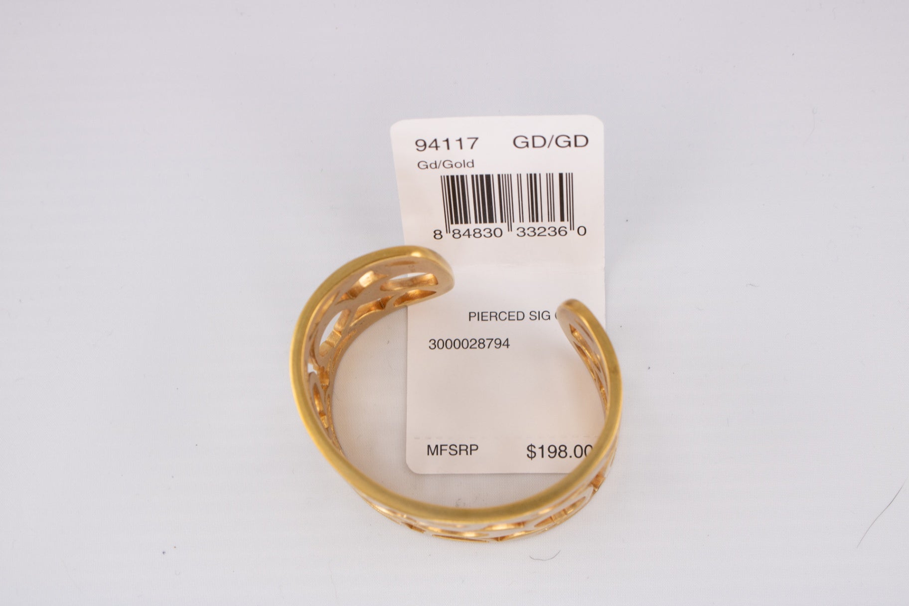 Coach Gold Cuff Bracelet