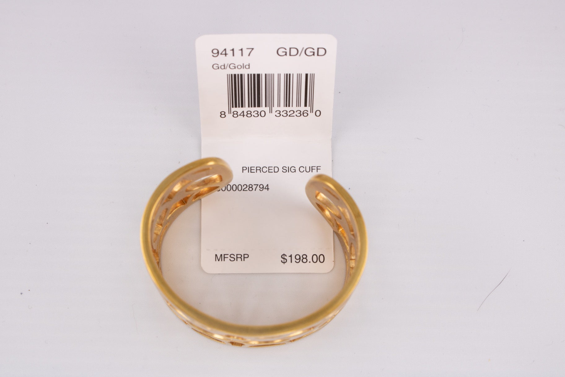Coach Gold Cuff Bracelet