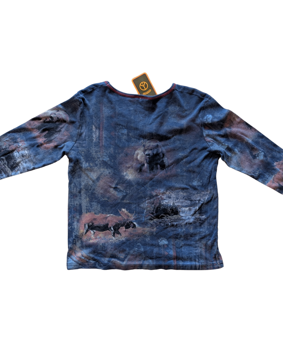 Yellowstone Bear Top Large Blue