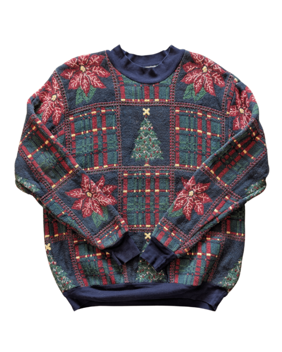 Tapesty Christmas Tree Sweater