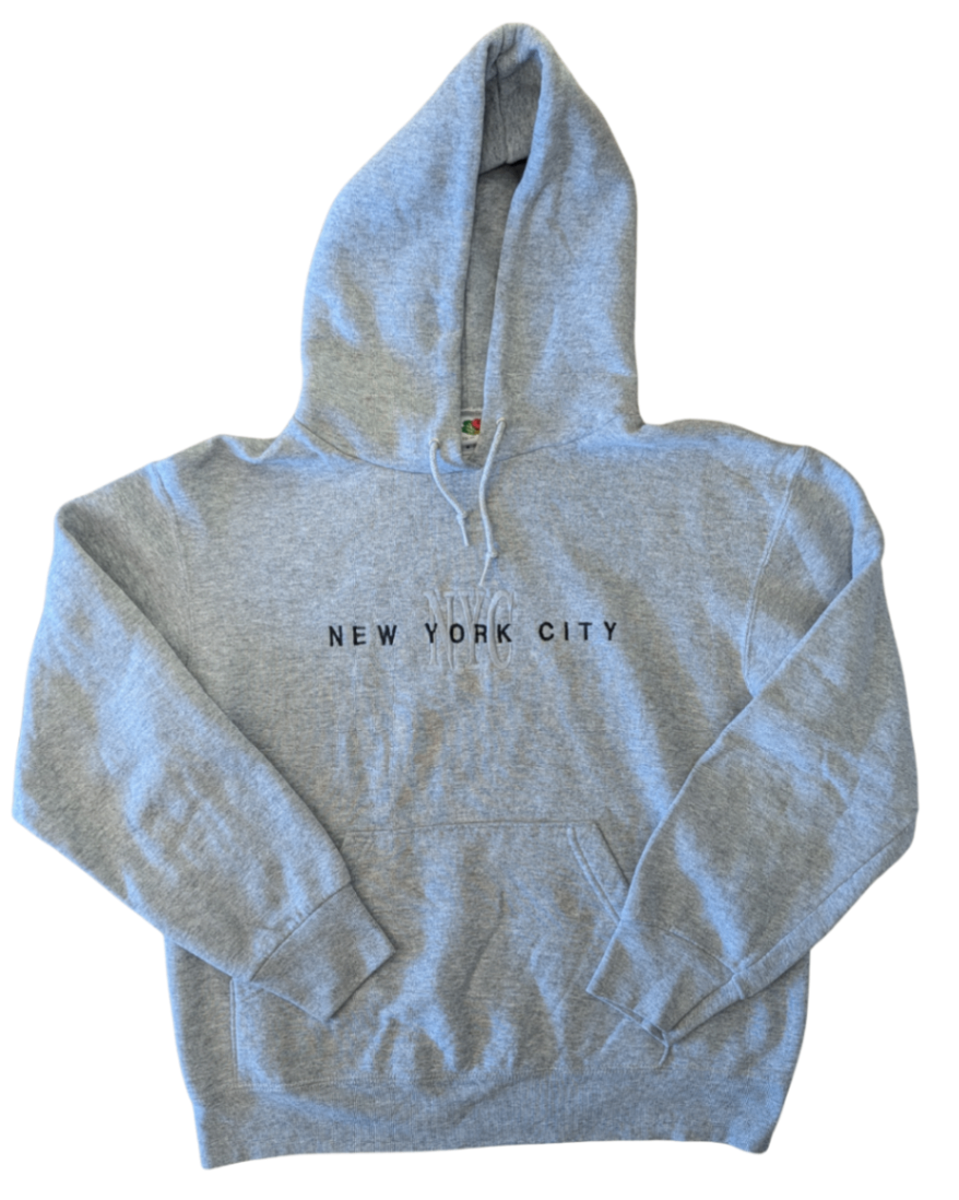 New York Embroidered Hoodie