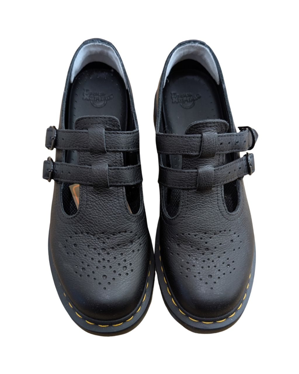 Dr. Martens Mary Jane Shoes 10 Black