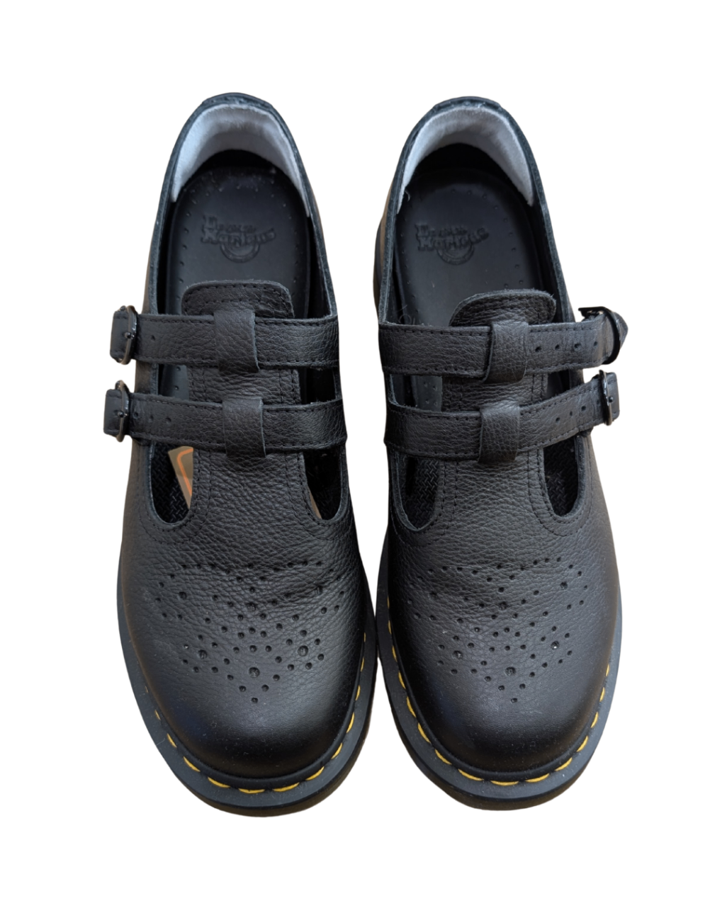 Dr. Martens Mary Jane Shoes 10 Black