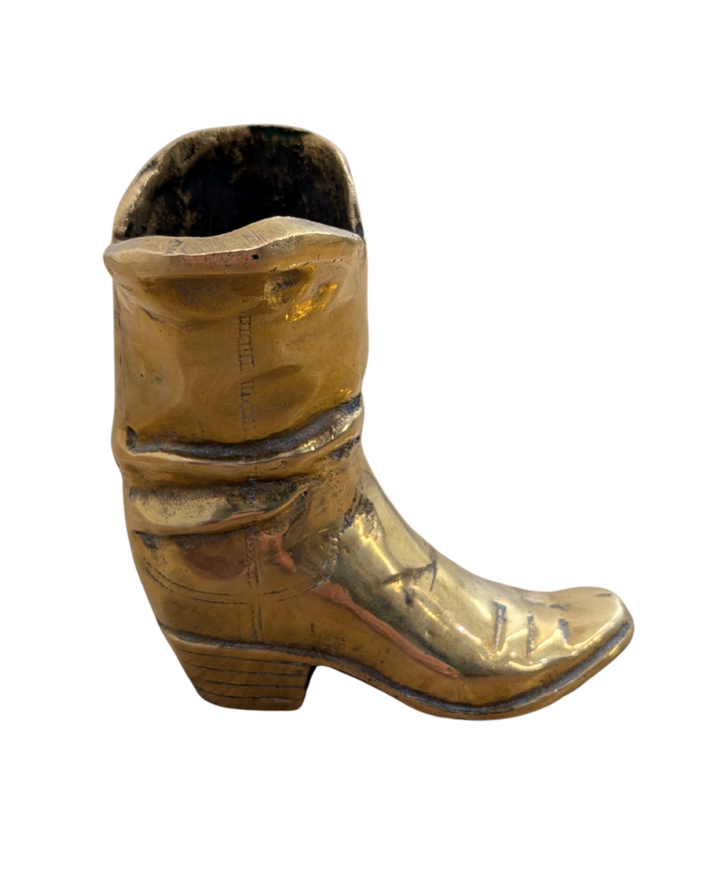 Brass Cowboy Boot Paper Weight