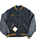 Lynde Varsity Jacket XL Black with yellow accents