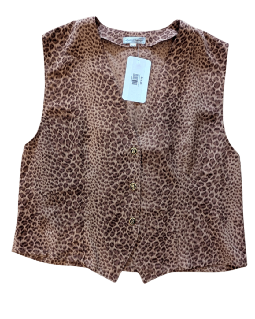 Cheetah Vest - Size Large