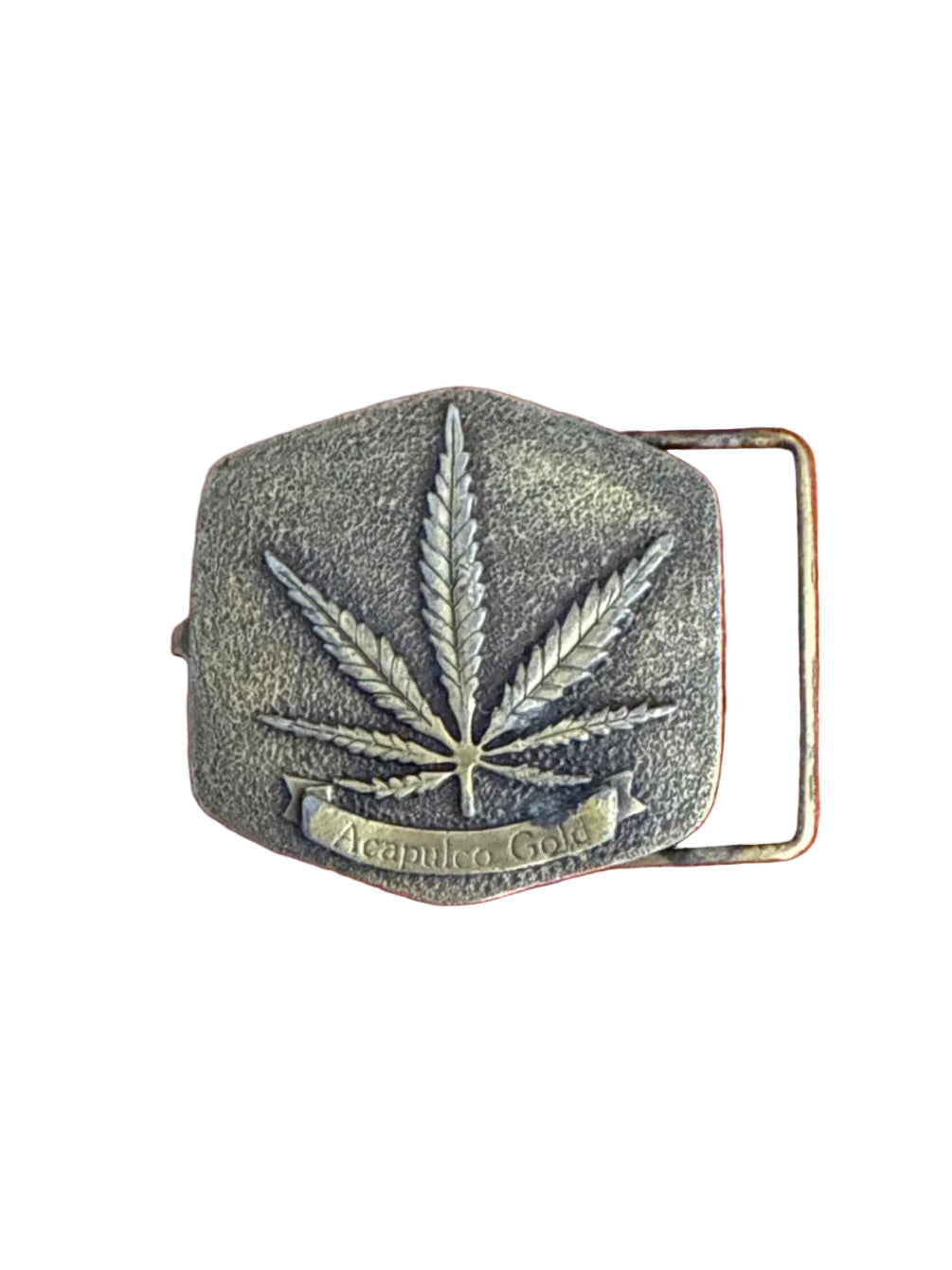 Hemp Belt Buckle Brass