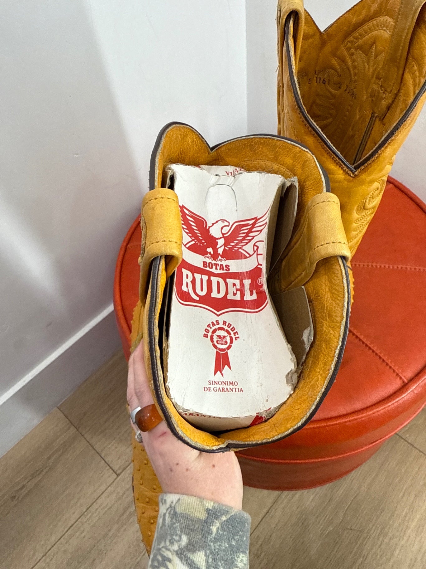 Rudel Boots 10 Yellow