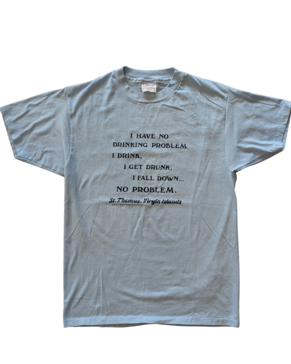 Vintage Drinking Tee - L