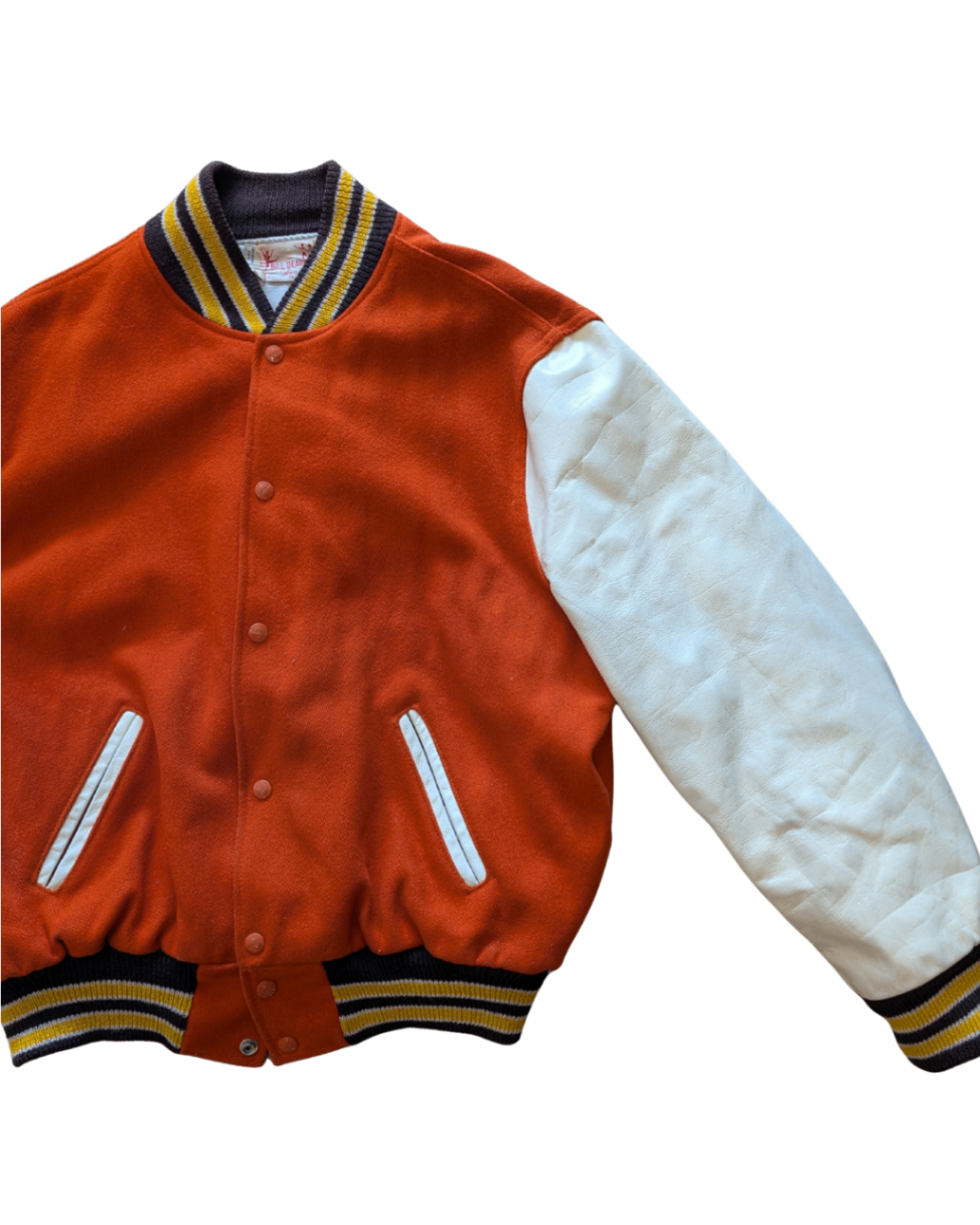 Bill Beard Jacket XL Orange and cream