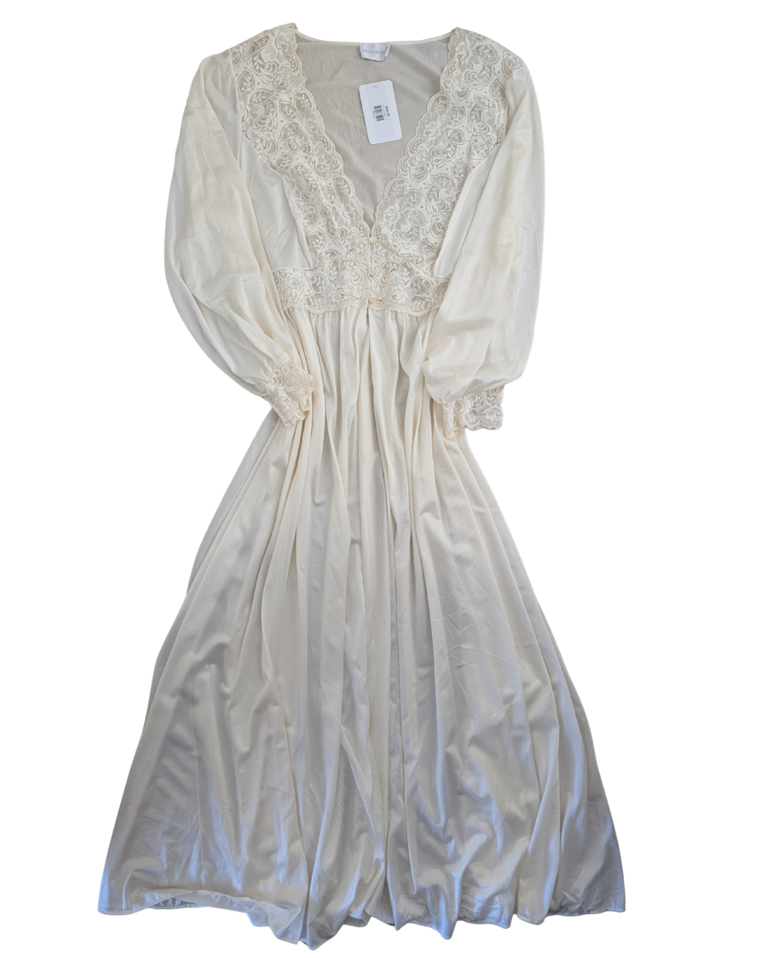 Cream Lace Robe - XL