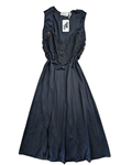 Black Vintage Lace Nightgown - M