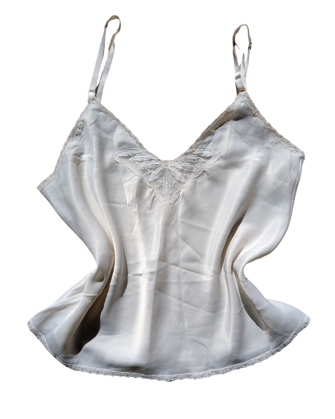 Vintage White Lace Tank - 36