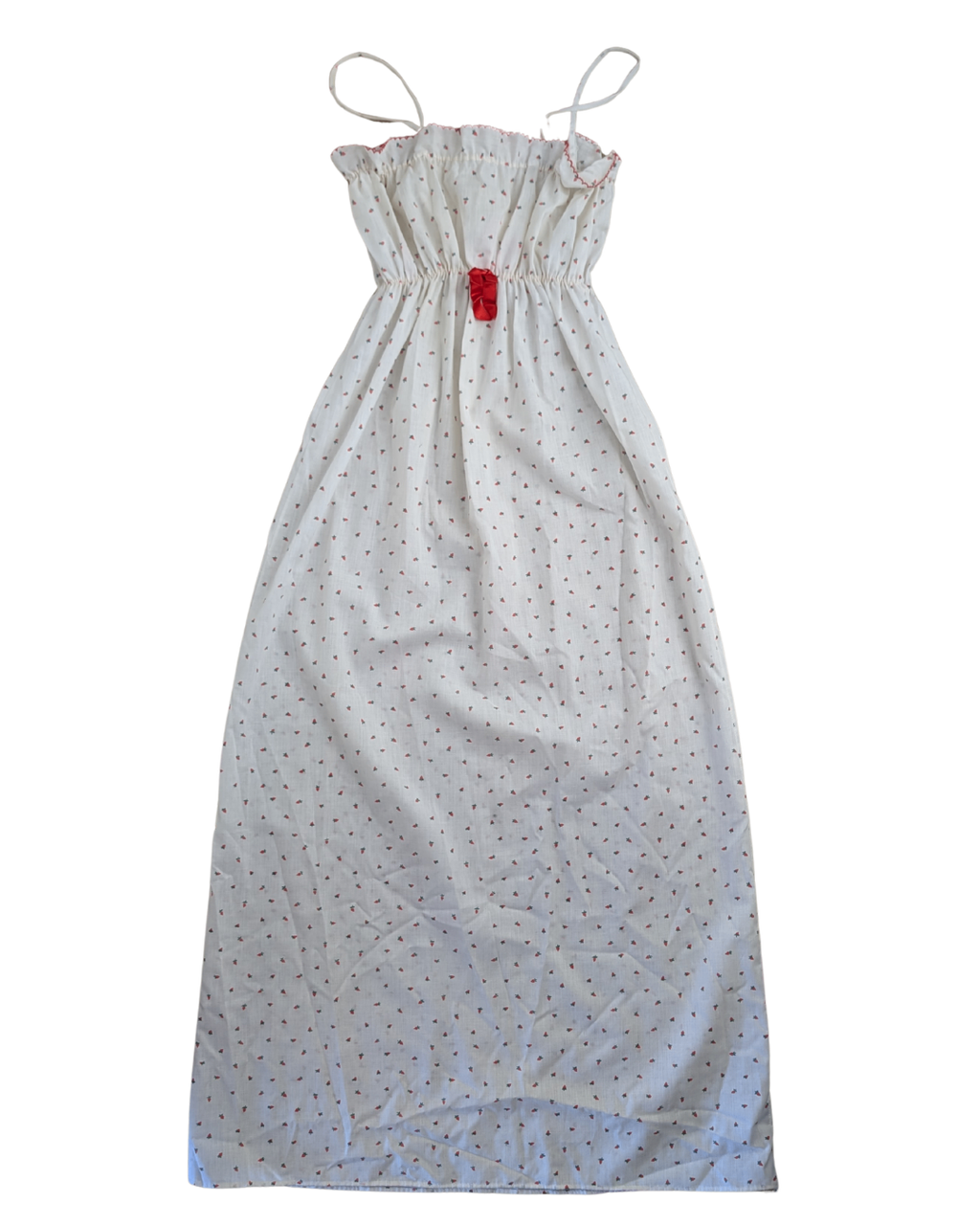 Vintage Strawberry Nightgown and Robe - M