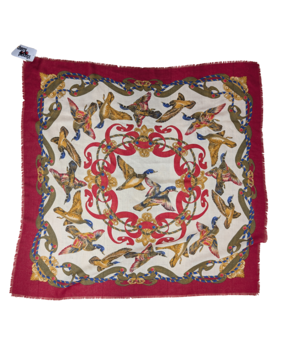 Vintage Bird Scarf
