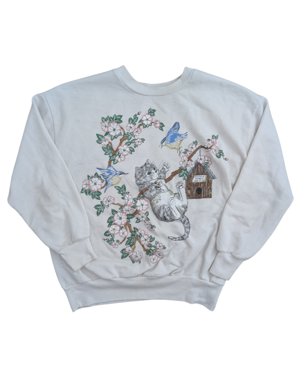 White Cat Crewneck