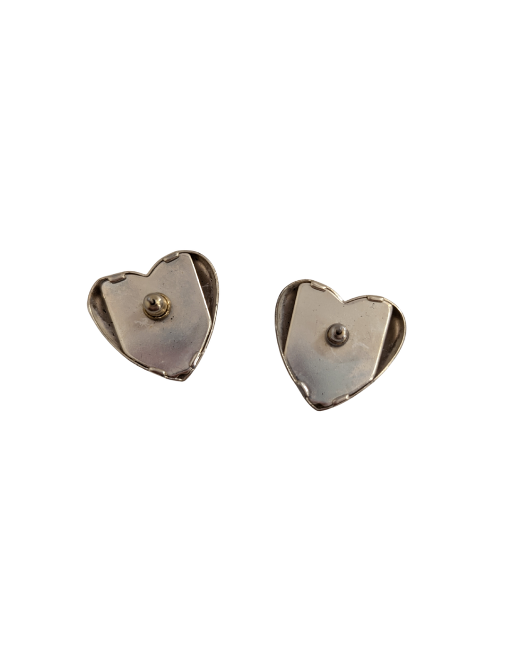 Silver Heart Earrings
