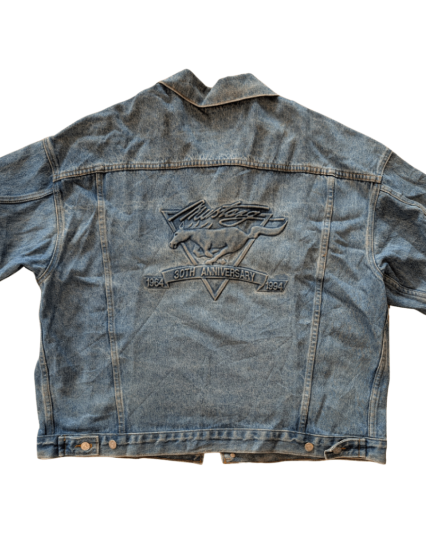 Vintage '94 Ford Mustang Denim Jacket - XL