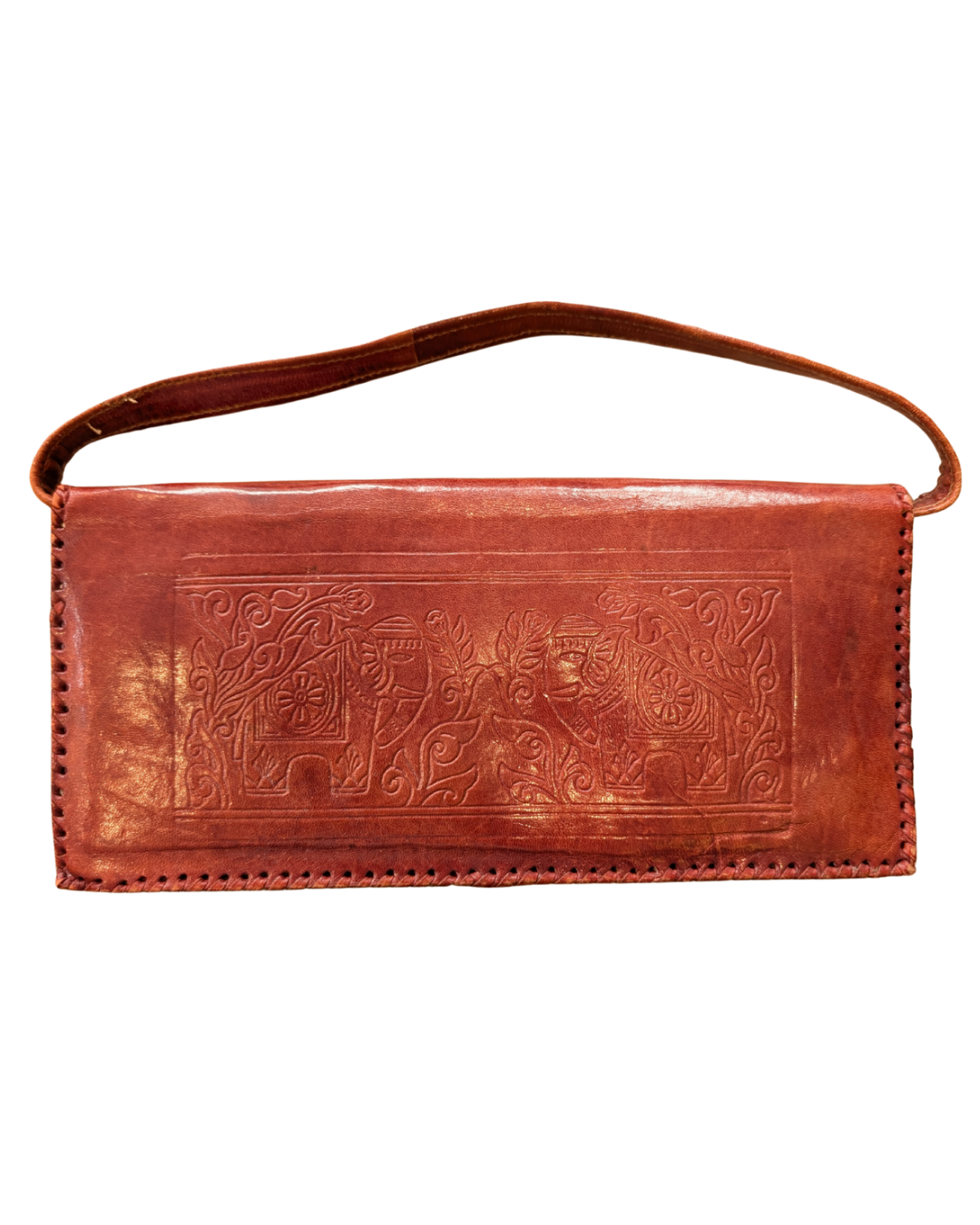 Vintage 70/80's Elephant Leather Purse