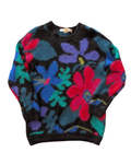 90's Mohair Floral Sweater