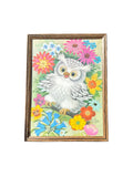 Vintage Owl Framed Art Print