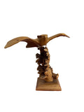 Bat Wood Sculpture