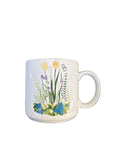 Flower Mug White
