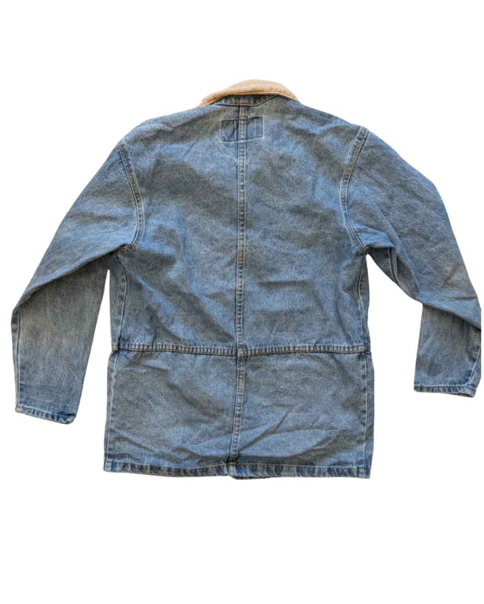 Denim Jacket w/ Corduroy Collar - 2X