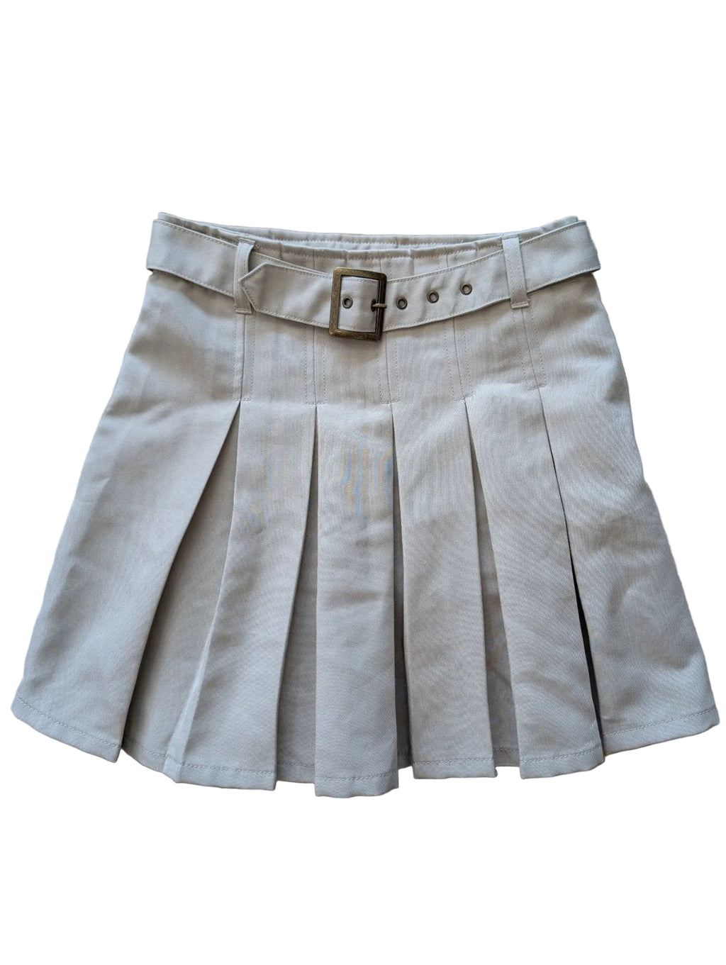 French Toast Pleated Skirt -10
