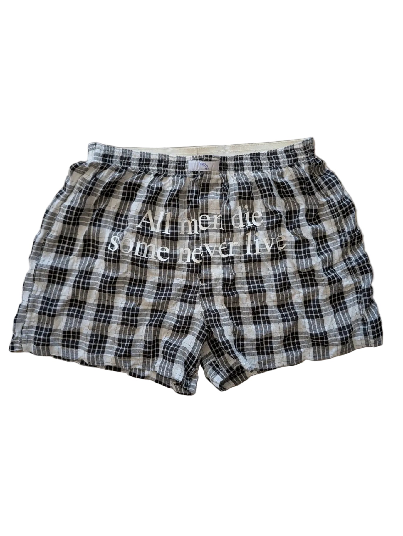 Praying Boxer Shorts Black - M