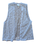 Vintage White Lace Top - Small