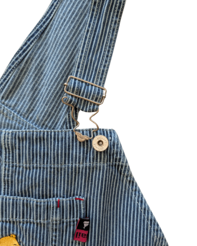 Pooh Pinstriped Overalls - 20W