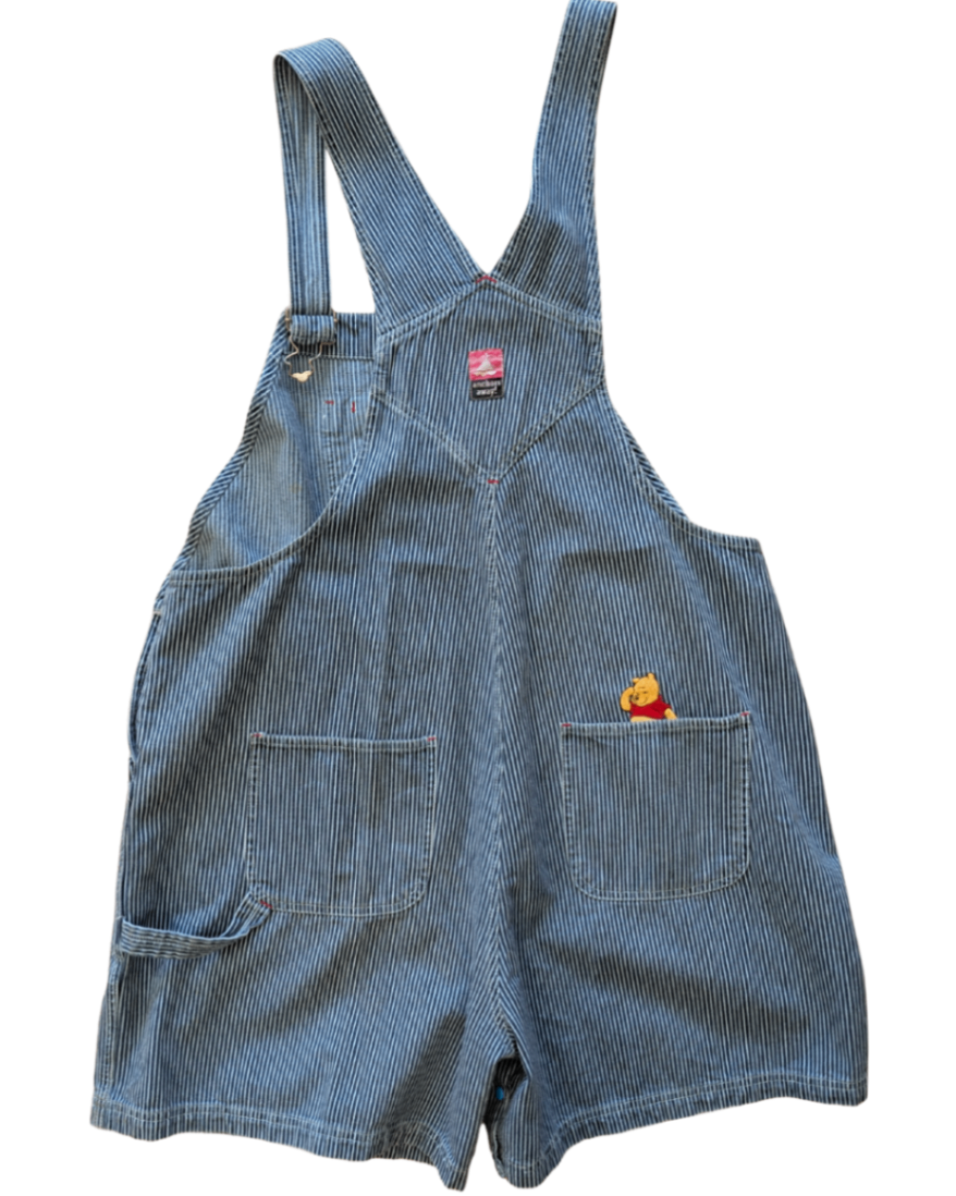 Pooh Pinstriped Overalls - 20W