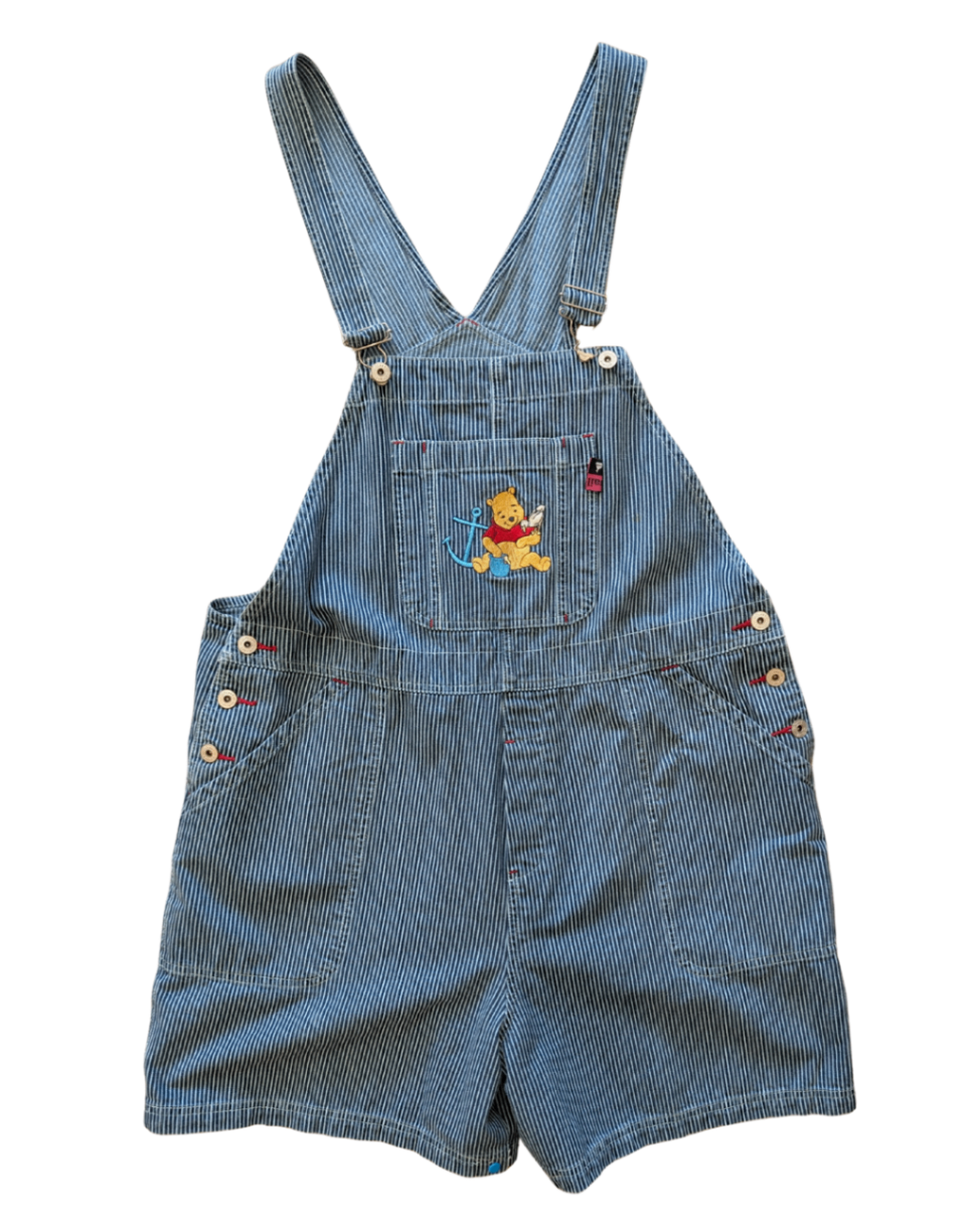 Pooh Pinstriped Overalls - 20W