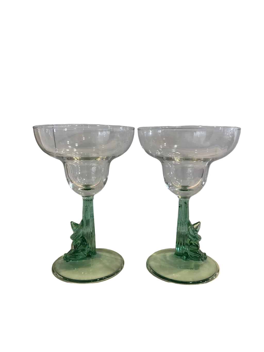 Siesta Margarita Glass Clear with Green