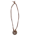 Jasper Necklace Suede Cord