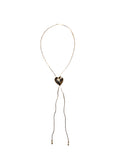 Heart Bolo Necklace