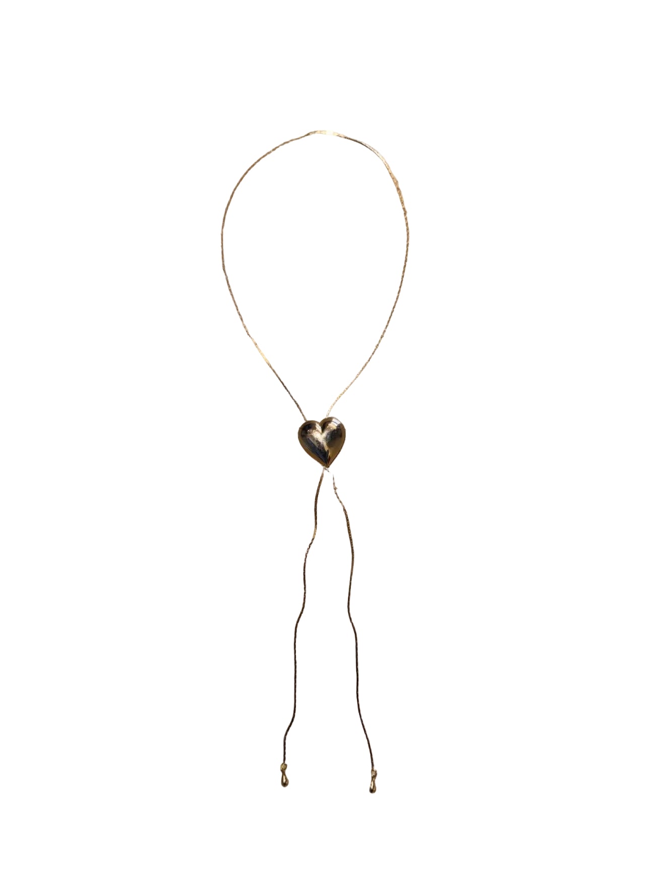 Heart Bolo Necklace