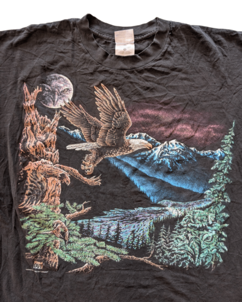 '93 Hidden Eagle Tee - XL (small holes)