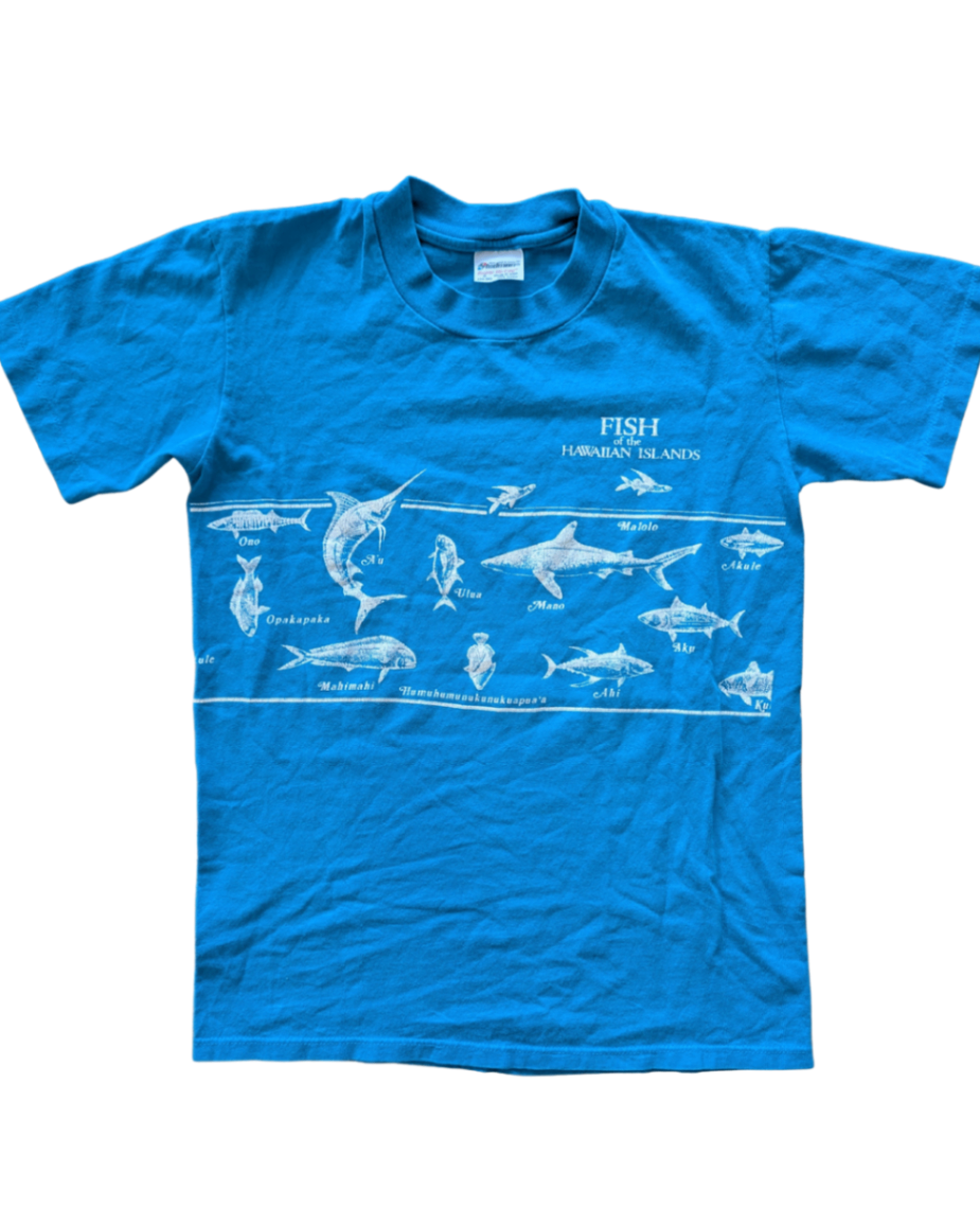 Vintage Hawaii Fish Tee - S