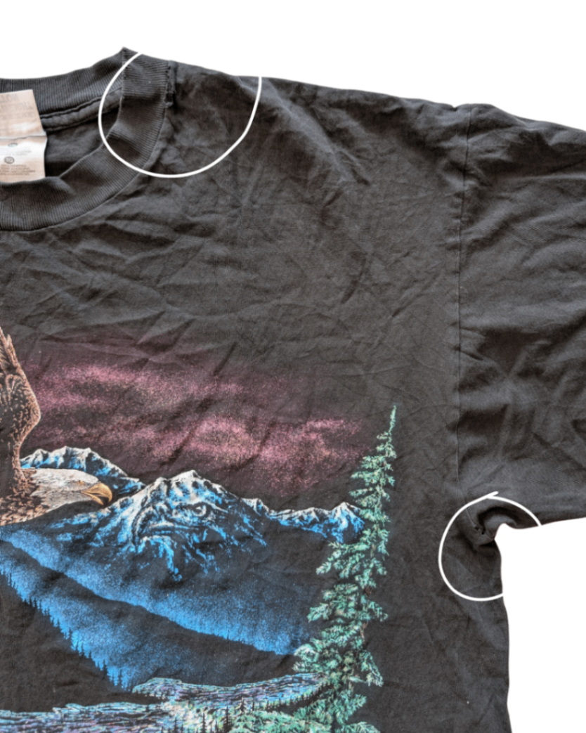 '93 Hidden Eagle Tee - XL (small holes)