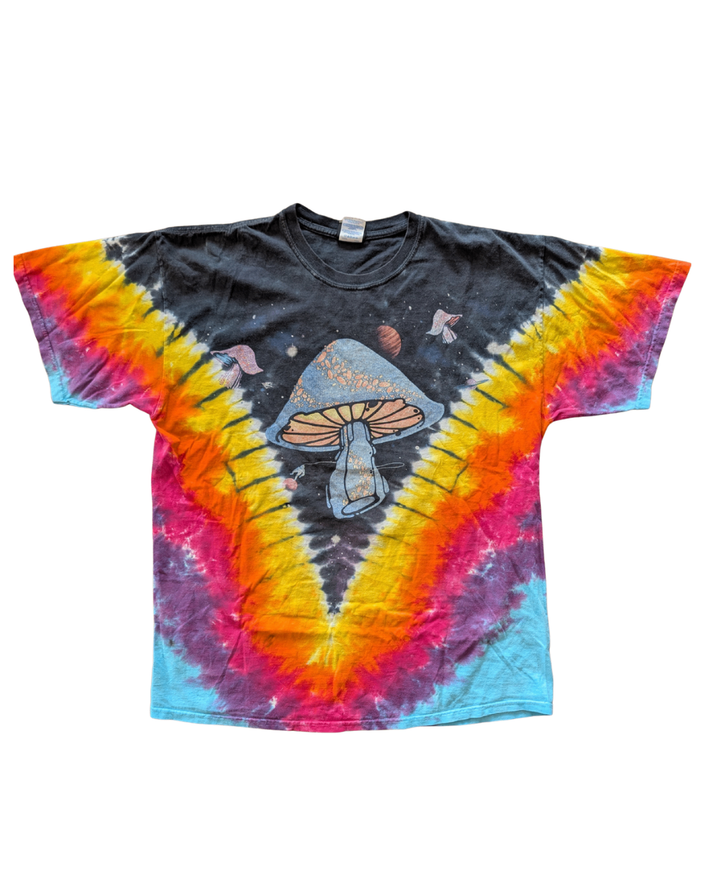 Liquid Blue Mushroom AOP - XL