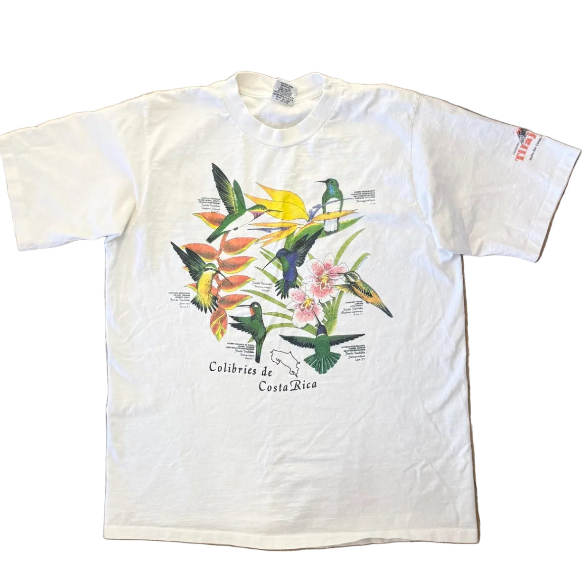 Hummingbird Costa Rica T-Shirt White - M