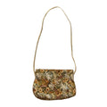 Floral Tapestry Handbag Multicolored